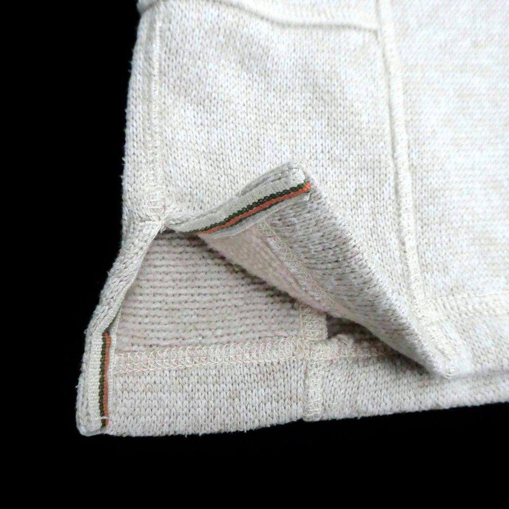 Woolrich Oatmeal Quarter Zip Pullover Vents  M - Picture 7 of 12